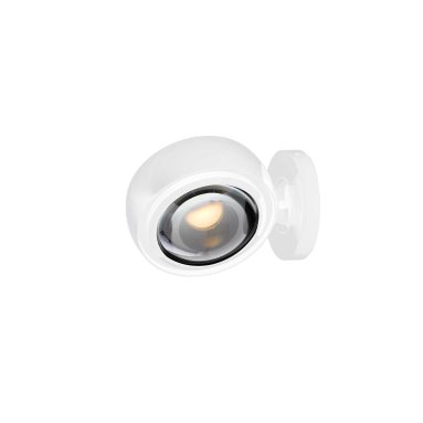 Optic Blank Hvit Vegglampe