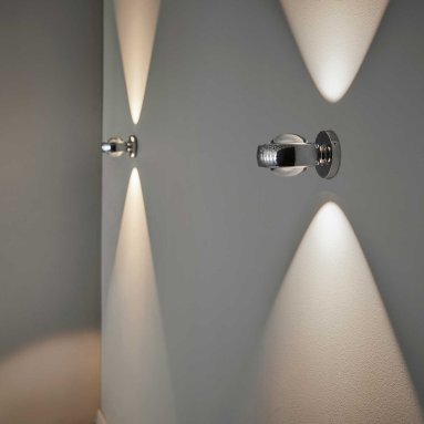 Optic Krom Vegglampe