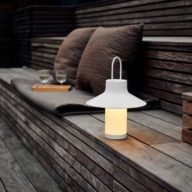 Shadow Large Hvit Bordlampe