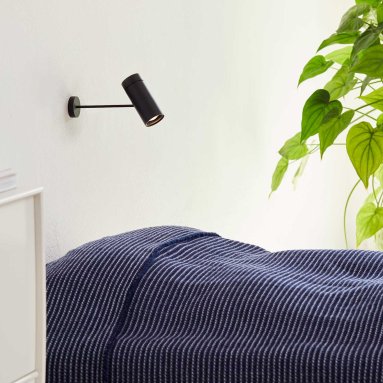 Sia Svart Vegglampe/Taklampe