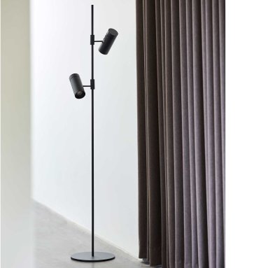 Sia Svart Gulvlampe