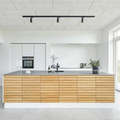 Space Svart Spotskinne