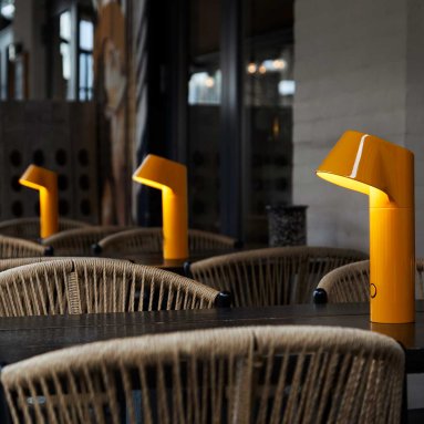 Willow Desert Yellow Bordlampe