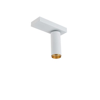 X-BEAM Single Hvit/Gull Tak/Veggspot