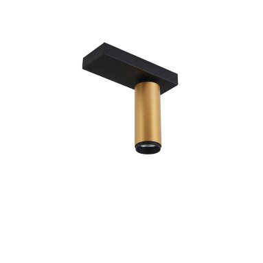 X-BEAM Single Gull/Svart Tak/Veggspot
